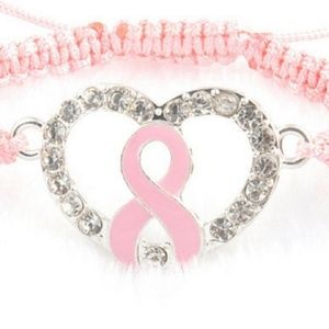 Bracelet - Breast Cancer Awareness Drawstring